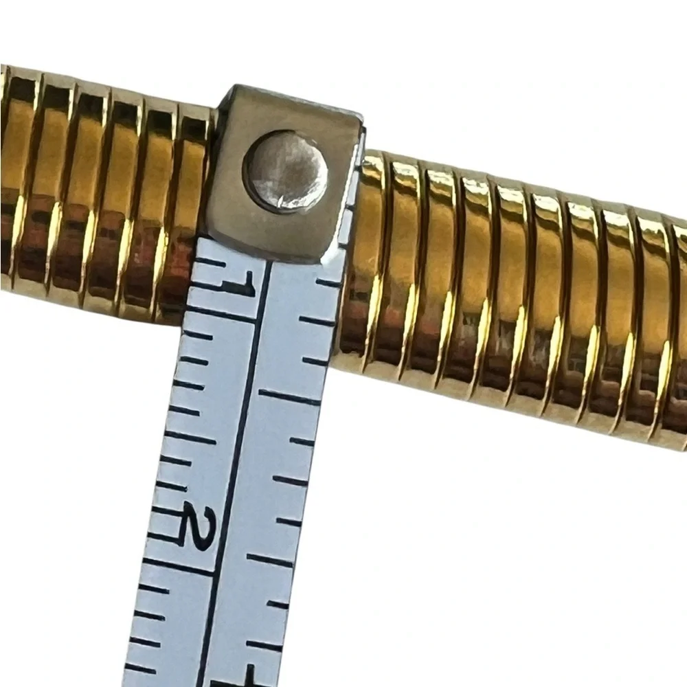 Vintage Gold Slinky Rope Metal Belt MCM Glam Retro 60s